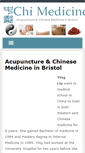 Mobile Screenshot of chi-medicine.co.uk