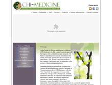 Tablet Screenshot of chi-medicine.com